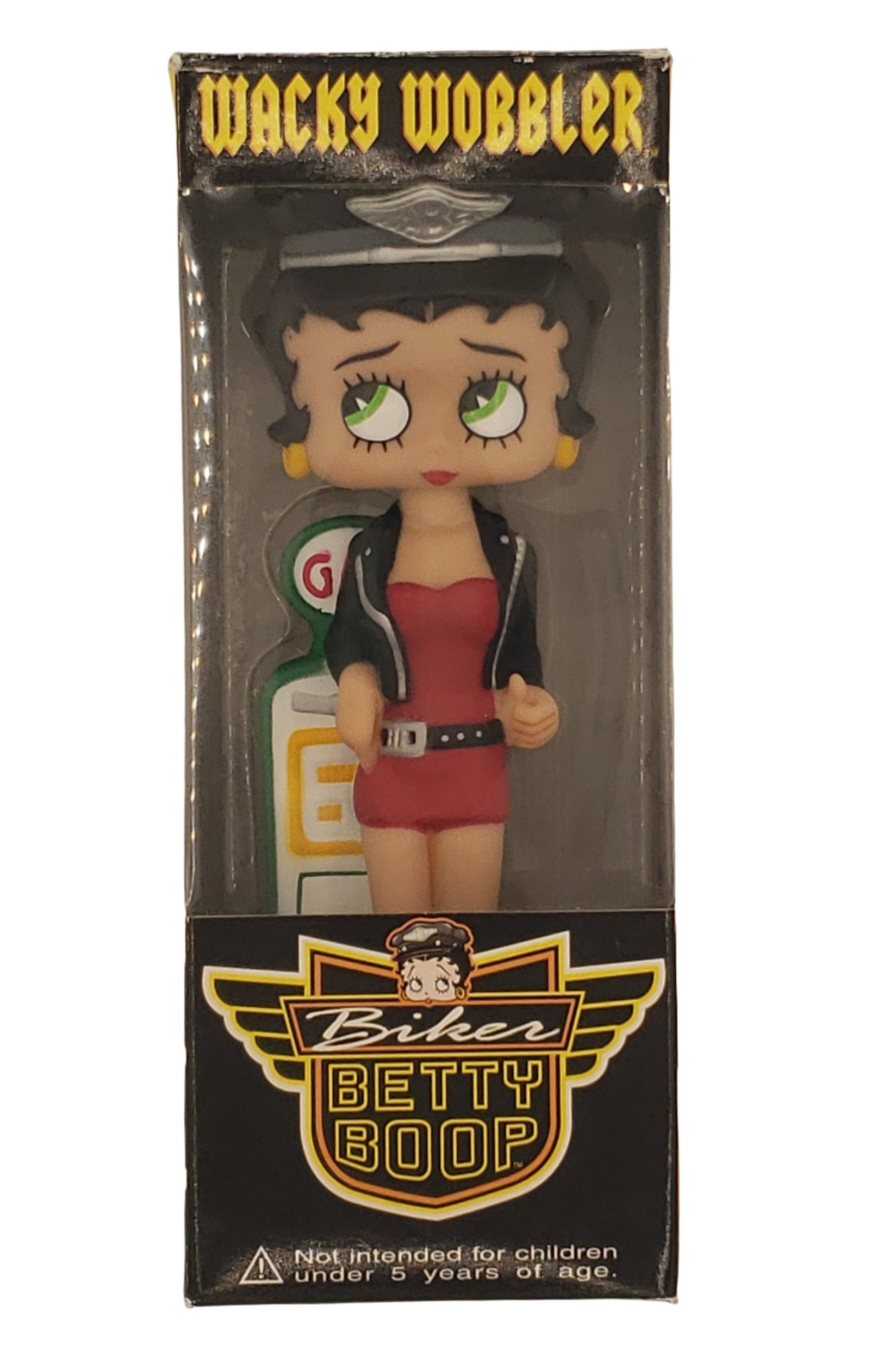 Betty Boop Biker Wacky Wobbler, Funko!