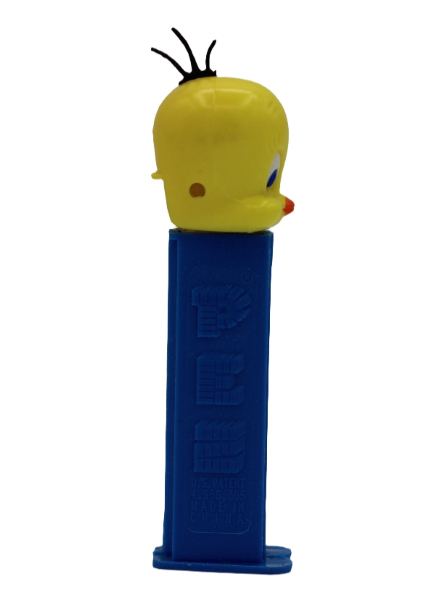 Tweety Bird Pez (1980) Hinge Holes, Warner Brothers Looney Tunes, Loose