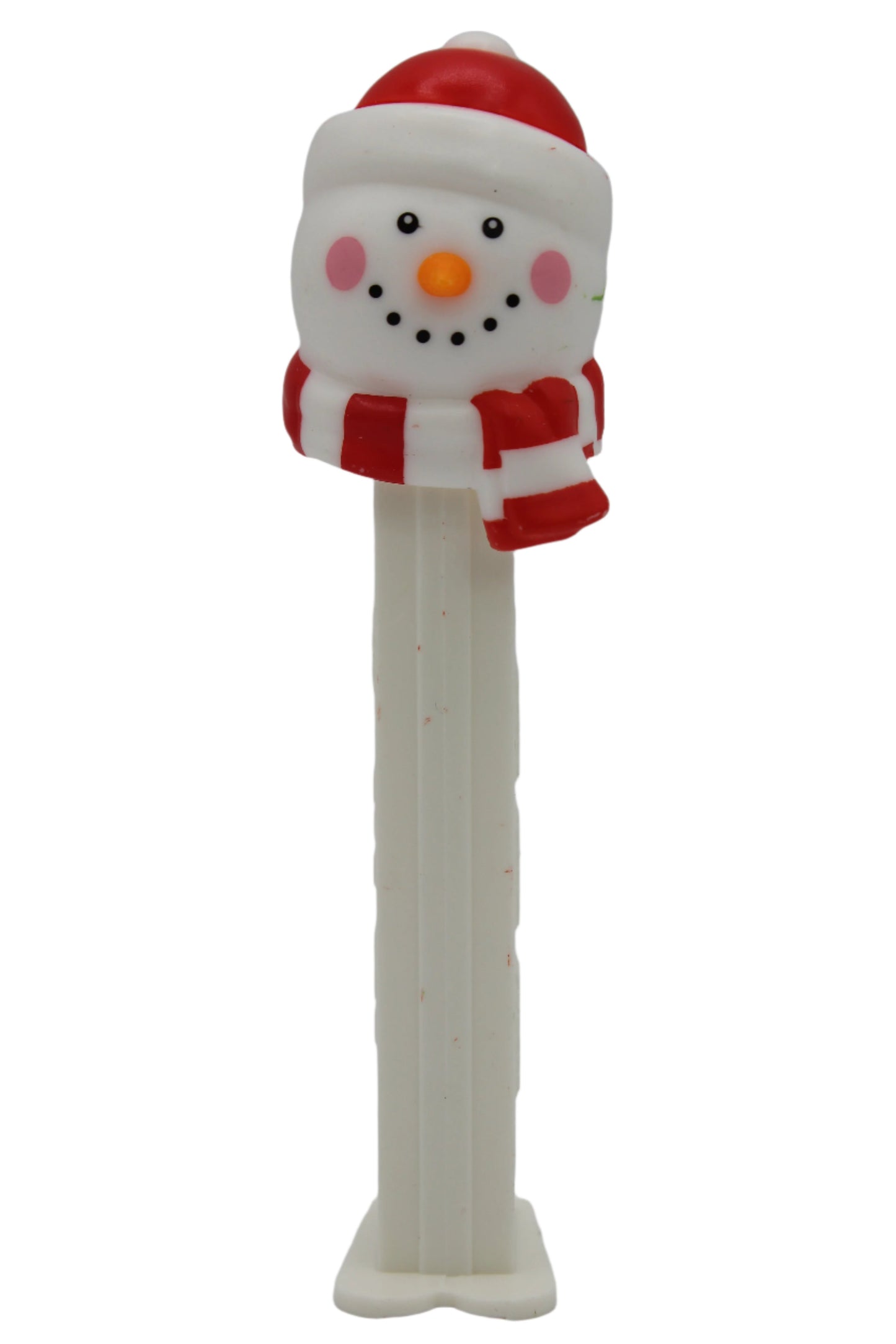 Snowman Pez with Scarf, 2019, Loose
