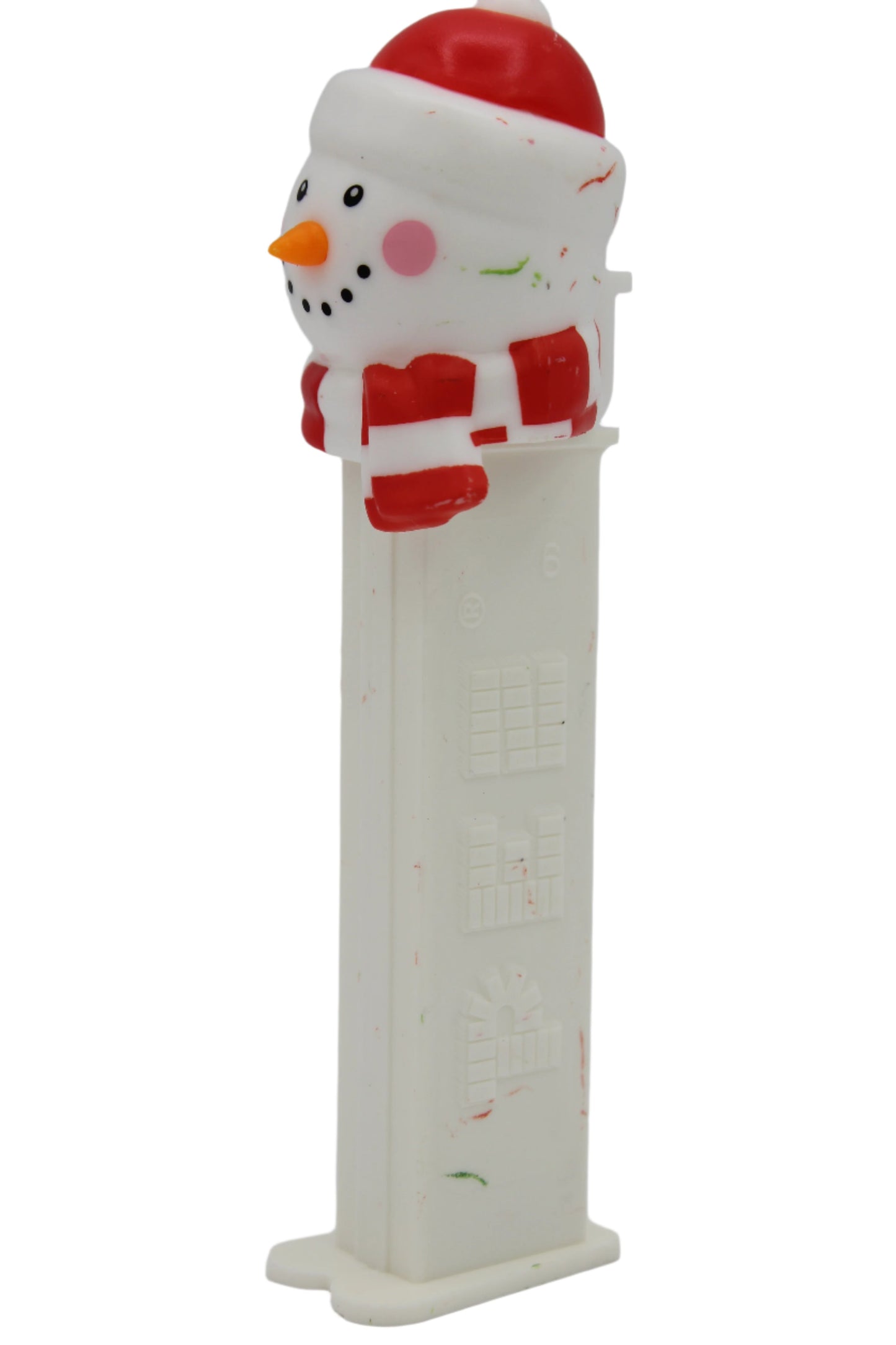 Snowman Pez with Scarf, 2019, Loose