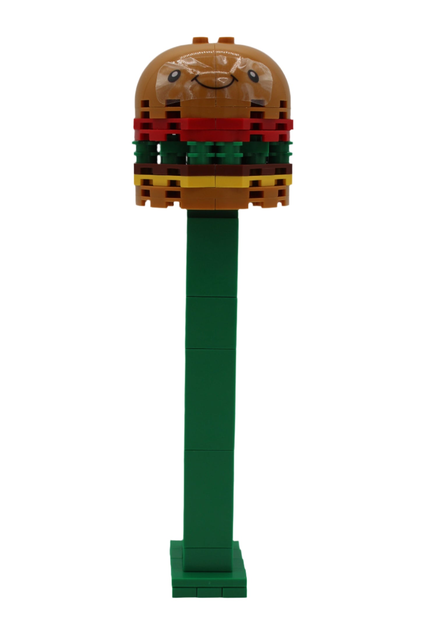Pez Treats Burger Block Build Set, Fully Assembled Or Mint in Box! BACK IN STOCK!