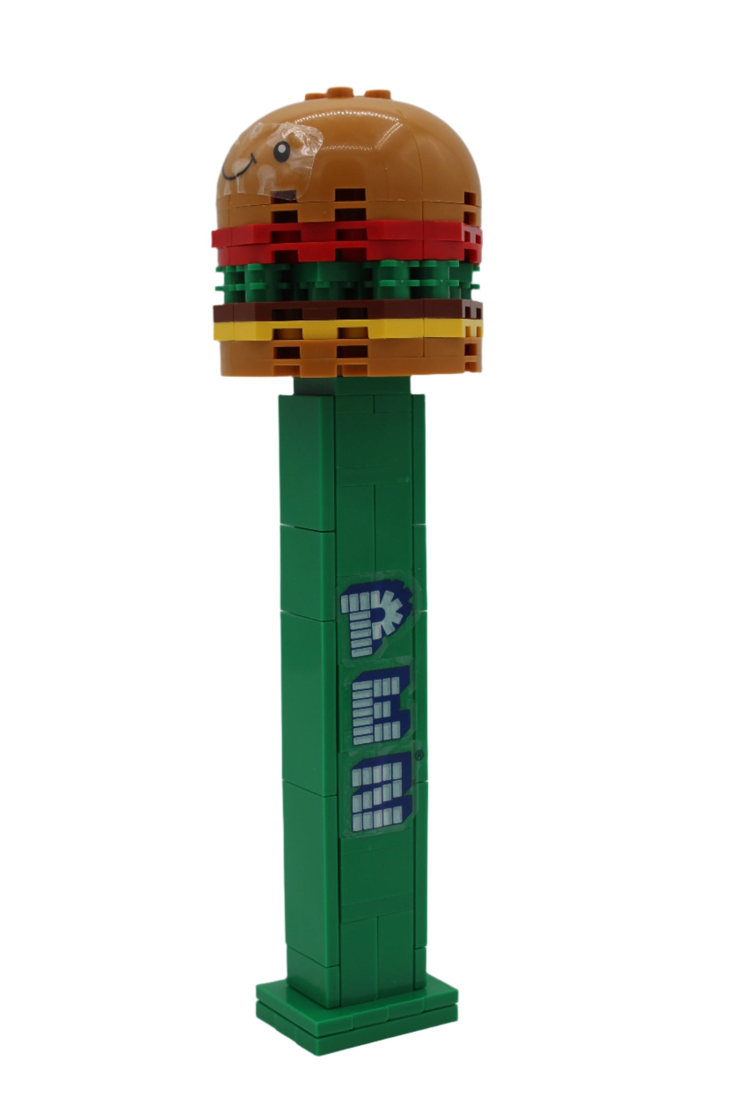 Pez Treats Burger Block Build Set, Fully Assembled Or Mint in Box! BACK IN STOCK!