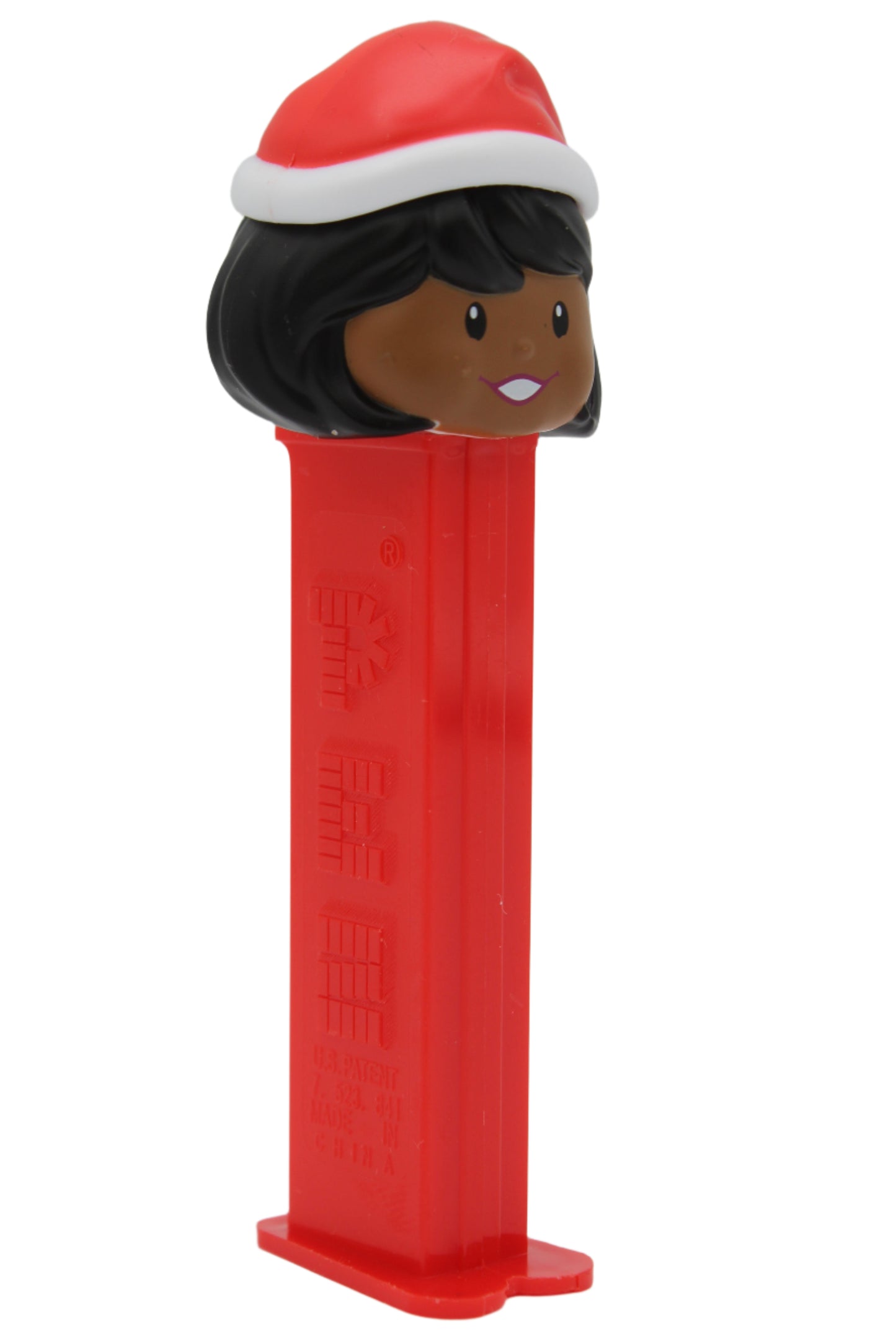 NEW! 2024 Limited Edition Holiday Presenter Girl Pez, Dark Skin, Loose or Mint on Card!