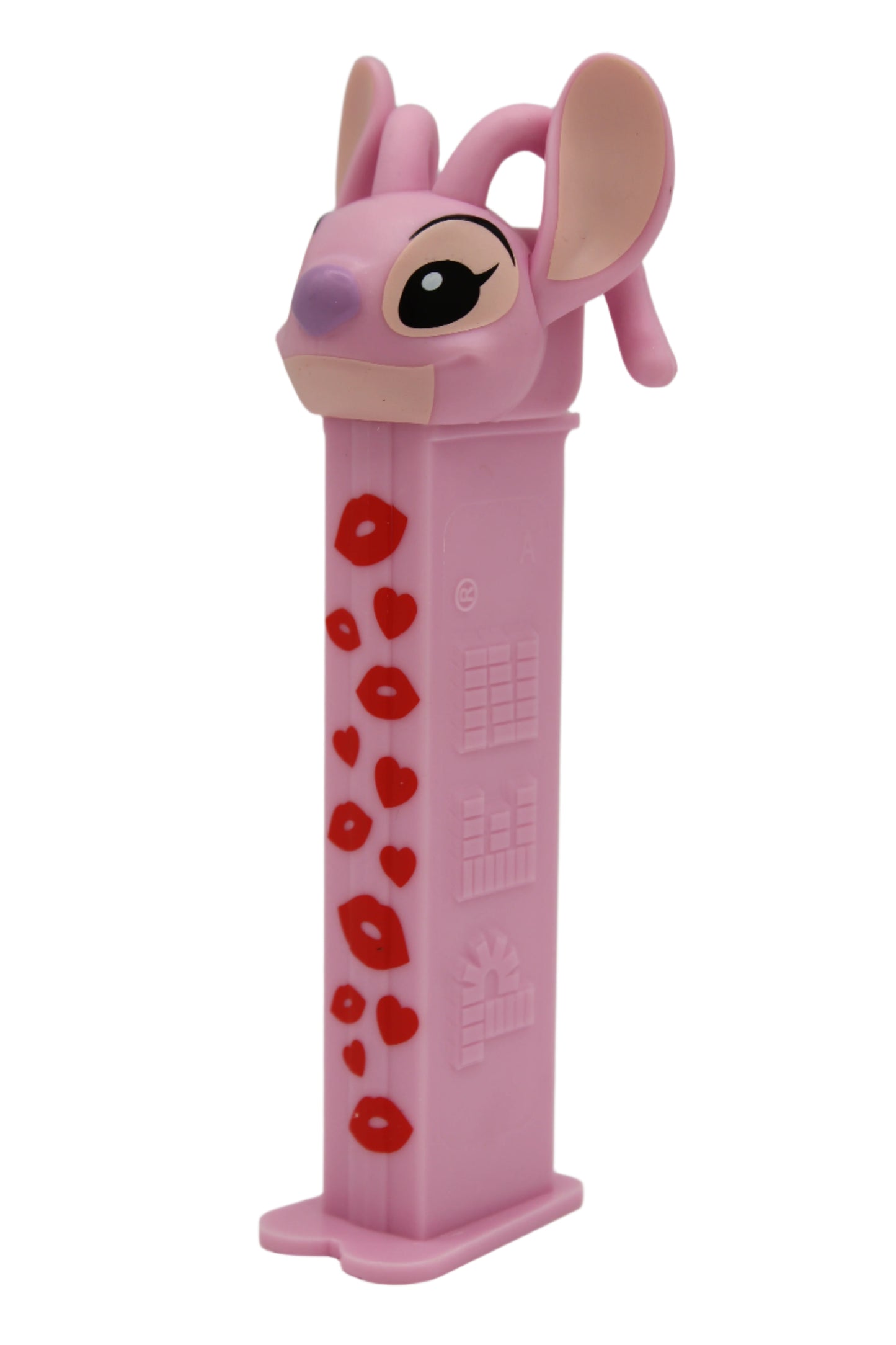 NEW! 2025 Valentine Limited Edition Disney's Angel Pez with Hearts and Kisses! From Stitch the Movie! Loose, Mint on Card! OR GET ANGEL AND STITCH TOGETHER FOR ONE GREAT PRICE! **GOING FAST LIMITED STOCK**