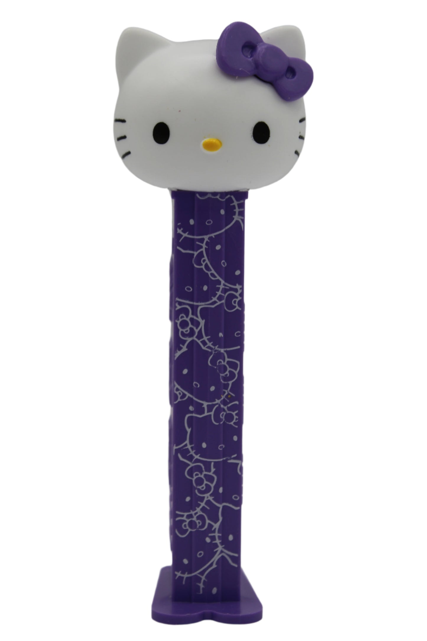 NEW! 2025 Hello Kitty Pez with Printed Purple Stem! Loose or Mint in Bag