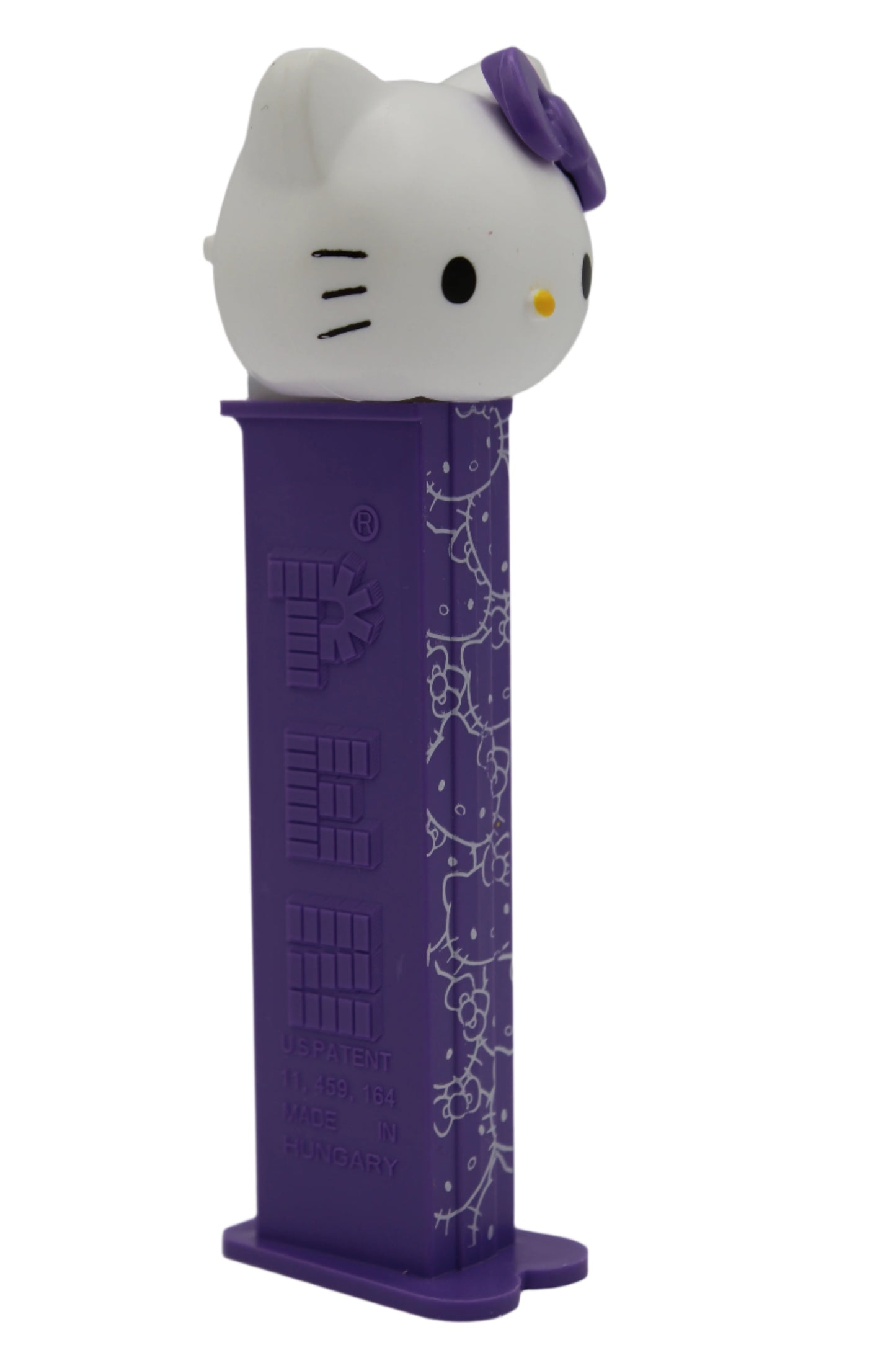 NEW! 2025 Hello Kitty Pez with Printed Purple Stem! Loose or Mint in Bag