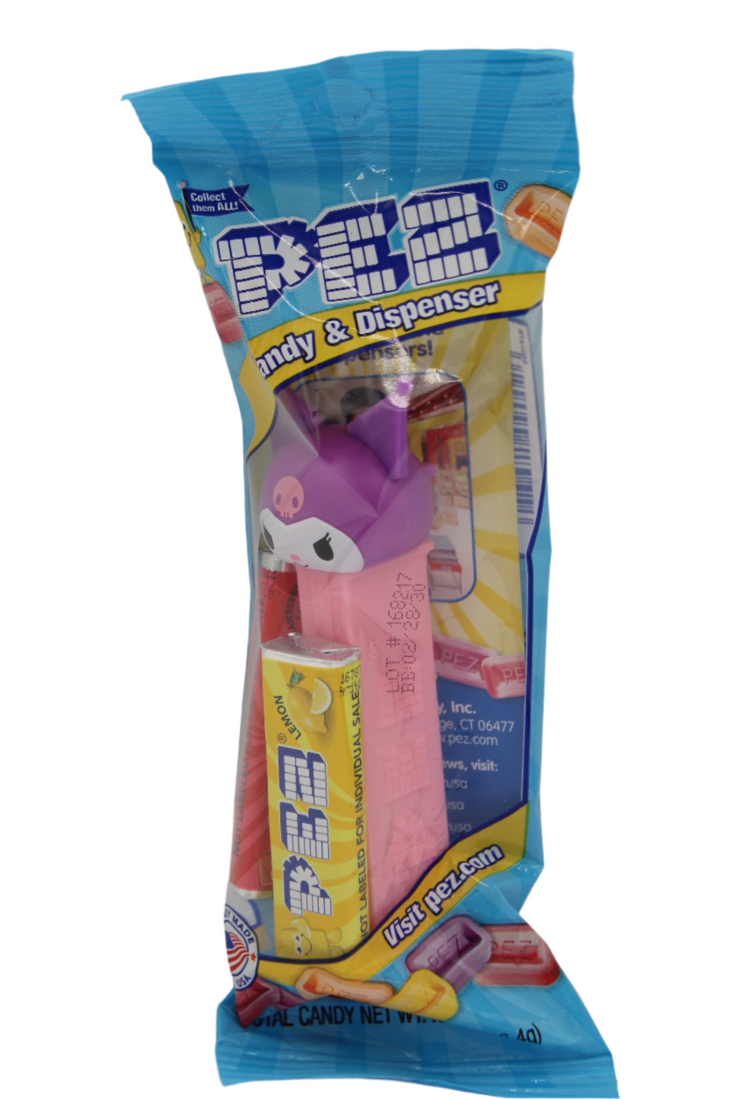 NEW! 2025 Kuromi Pez, Hello Kitty, Loose or Mint in Bag!