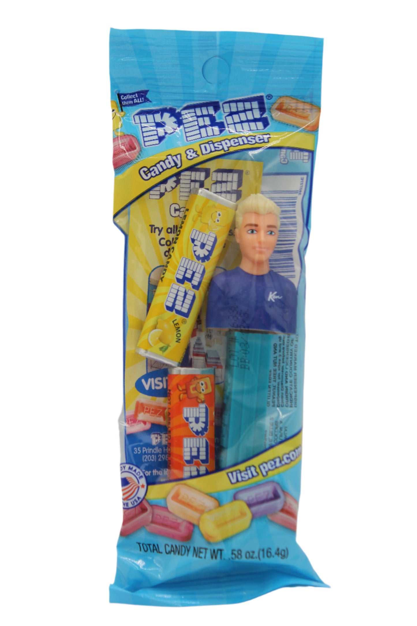 NEW! 2025 Ken Pez, from the Barbie Series, Loose or Mint in Bag!