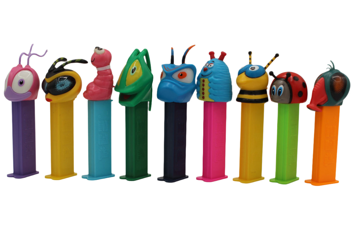 Bugz Pez, Complete Set of 9, 2000, Loose!