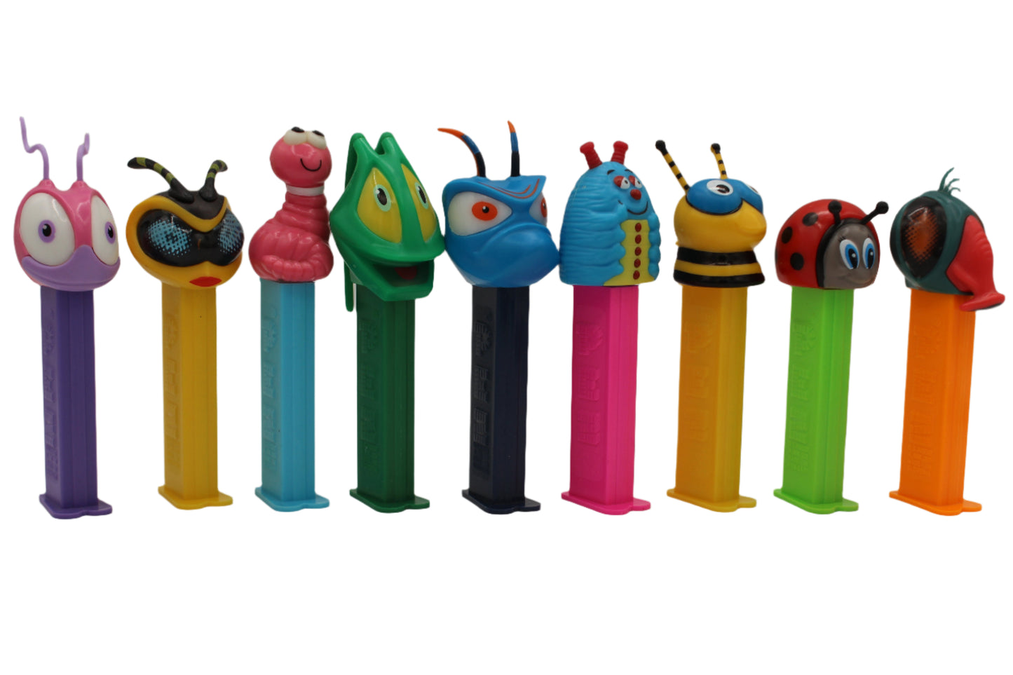 Bugz Pez, Complete Set of 9, 2000, Loose!