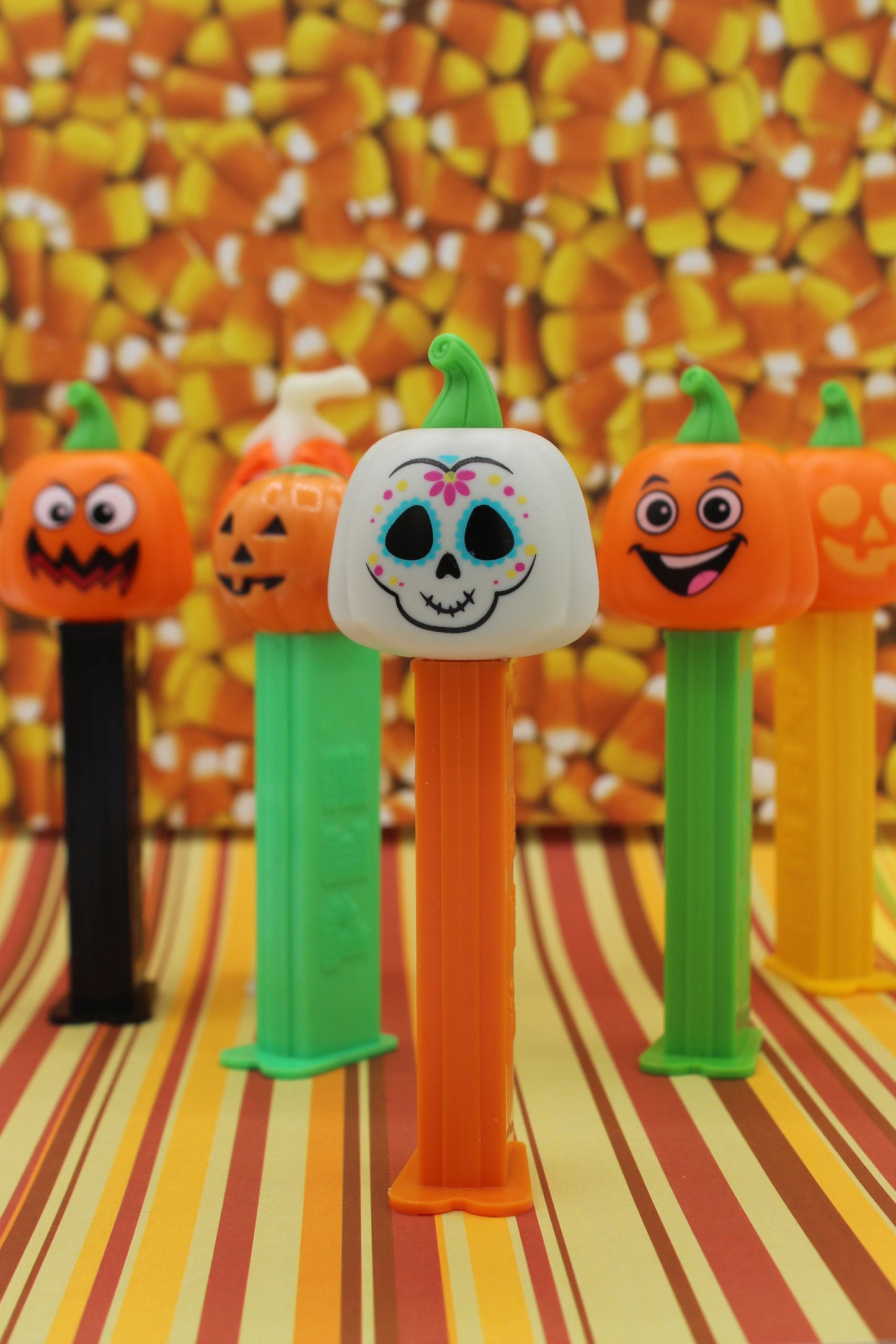 NEW! 2025 Pumpkin Pez, Halloween Pez, Loose or Mint on Card! IN STOCK NOW!