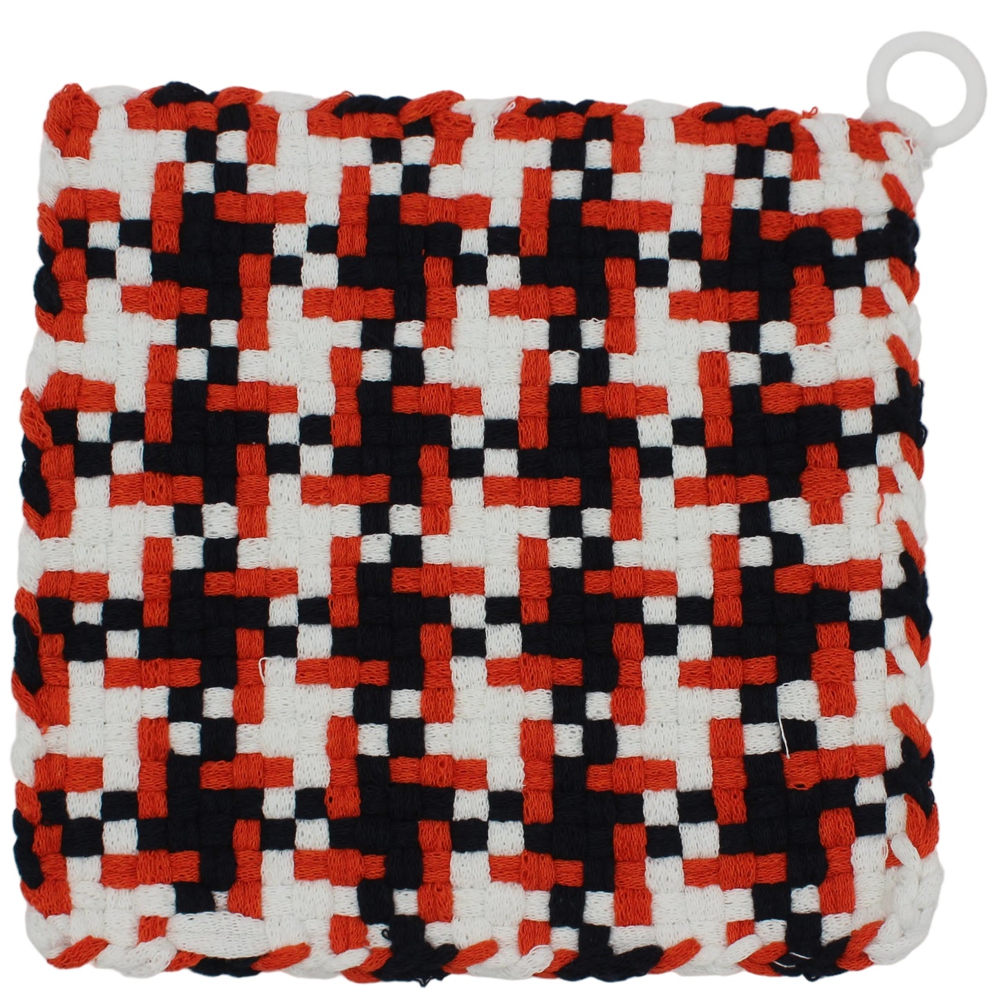 Weagle Two Hand-Woven Potholder, Silicone Ring