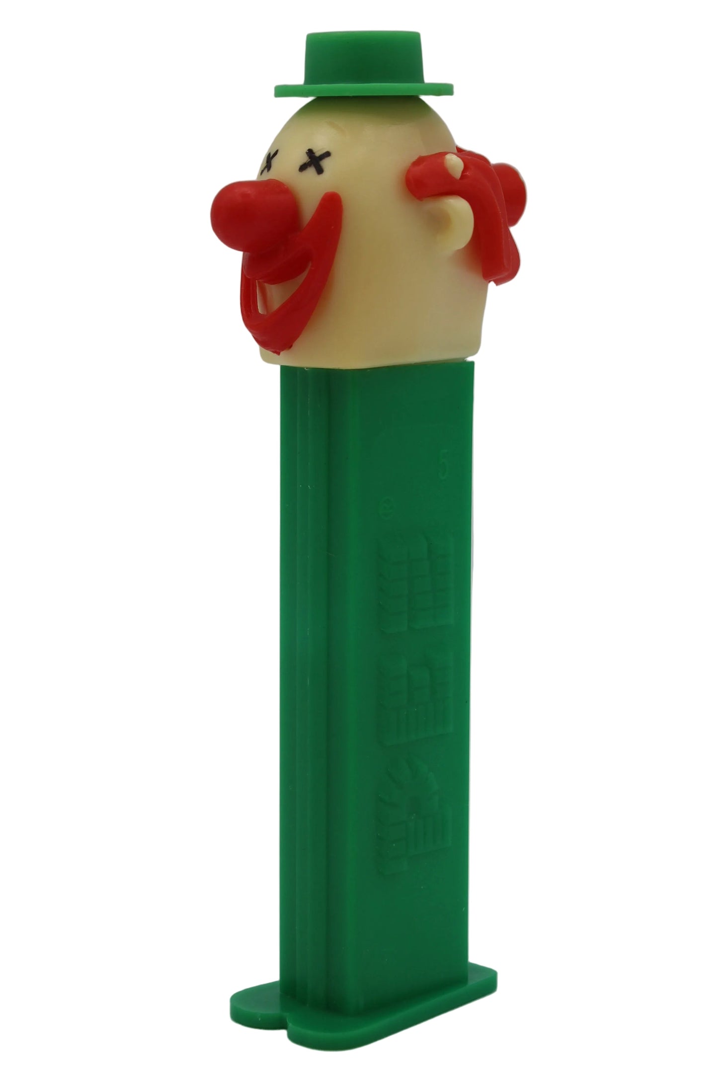Clown Merry Music Maker Pez on Lt Green Stem, MMM, Loose