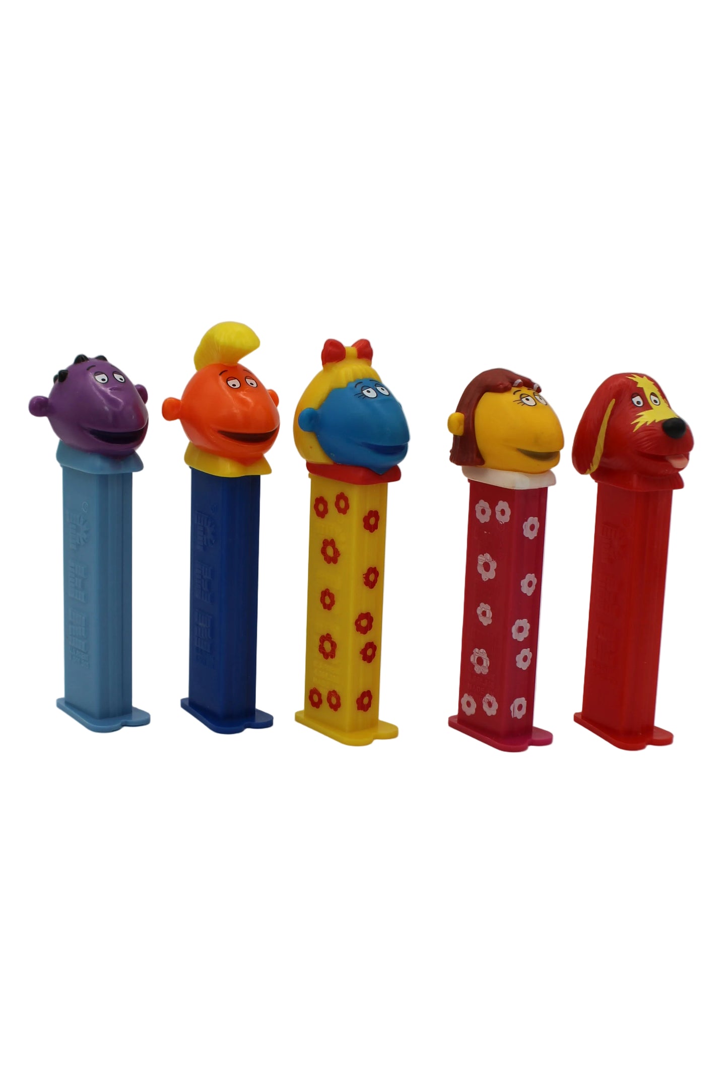 Tweenies Pez, Complete Set of 5, European Pez, Loose