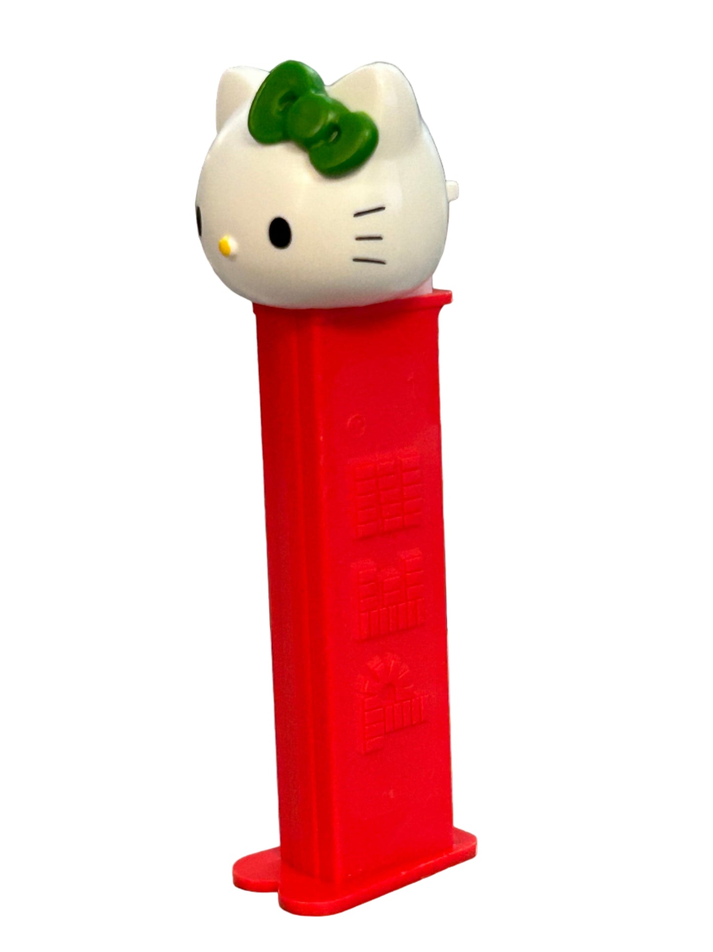 NEW! 2025 Christmas Hello Kitty, Green Bow on Red Stem! Loose or Mint on Card!