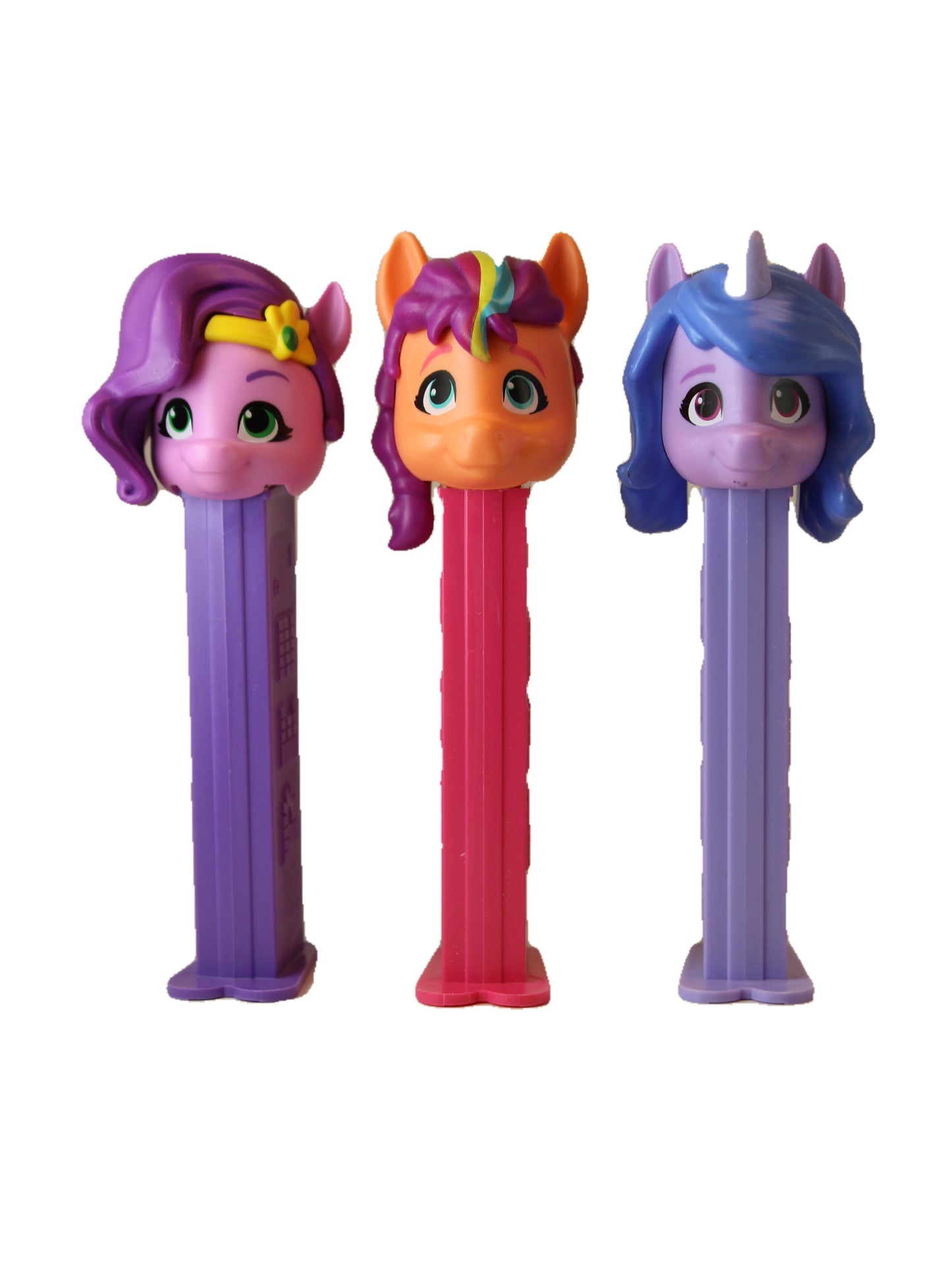 My Little Pony Pez! Sunny Starscout, Pipp Petals and Izzy Moonbow, 2023, Loose or Mint in Bag!