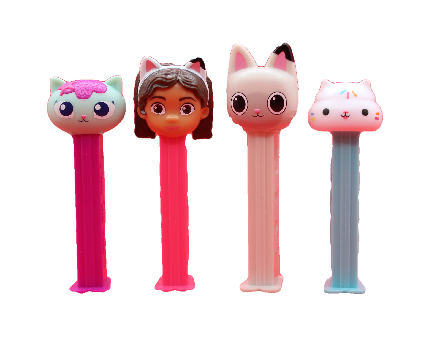 NEW! 2024 Gabby's Dollhouse Pez, set of 4, Loose!