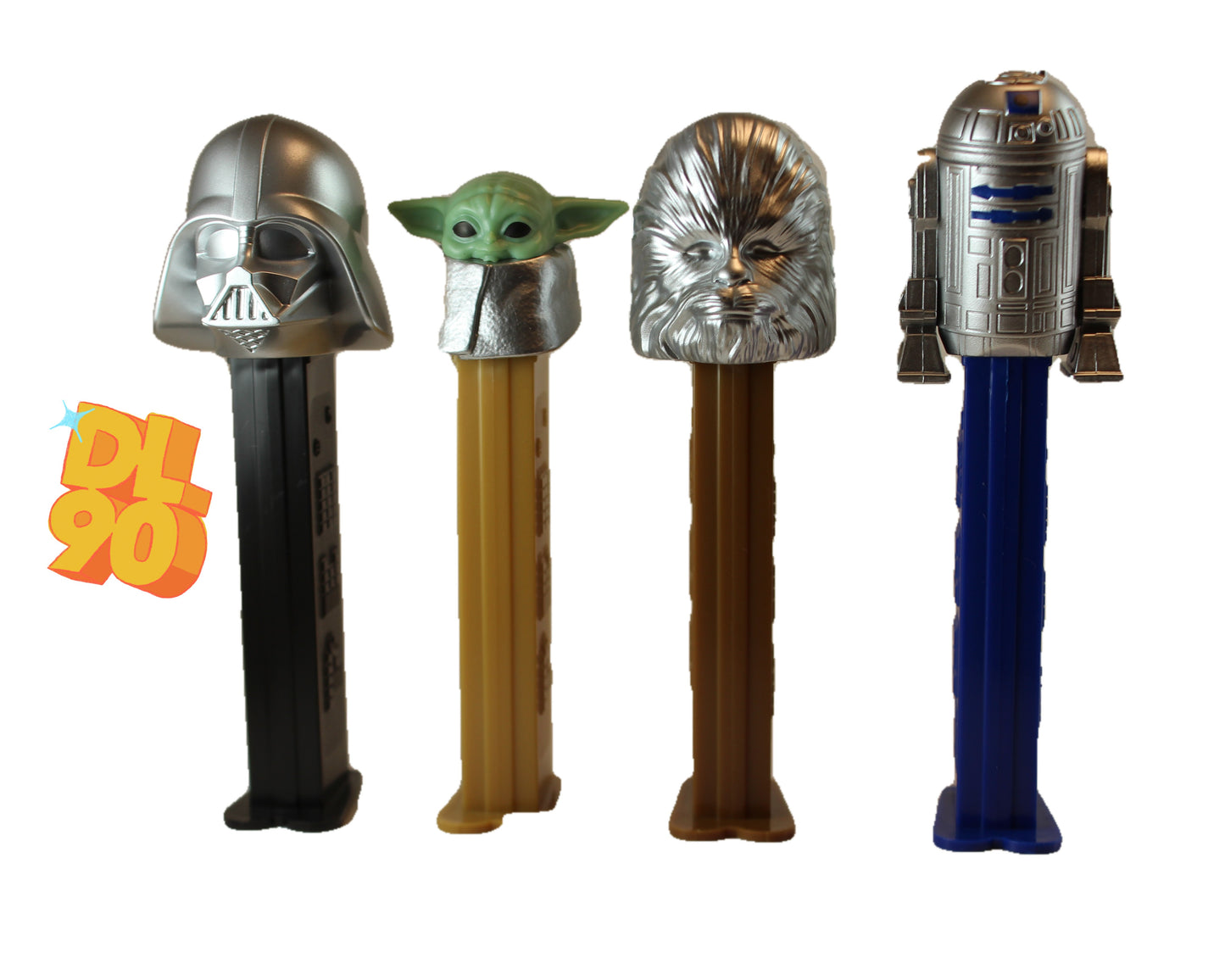 Disney 100th Anniversary Star Wars Pez Gift Set, Platinum, Loose or Mint in Gift Tin!