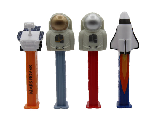 NEW! 2024 Space Mission Pez, Set of 4, Loose! IN STOCK NOW! ONLY ONE SET LEFT!