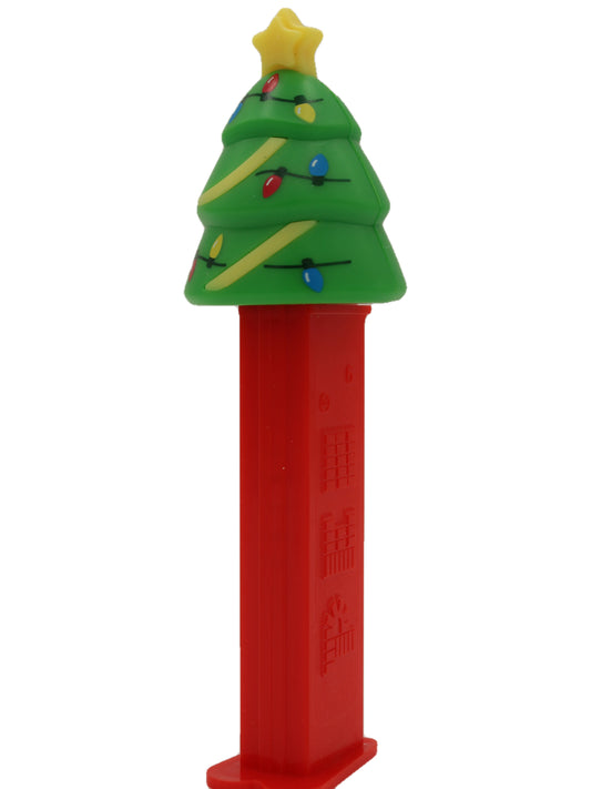 NEW! 2023 Christmas Tree Pez on Red Stem, Loose