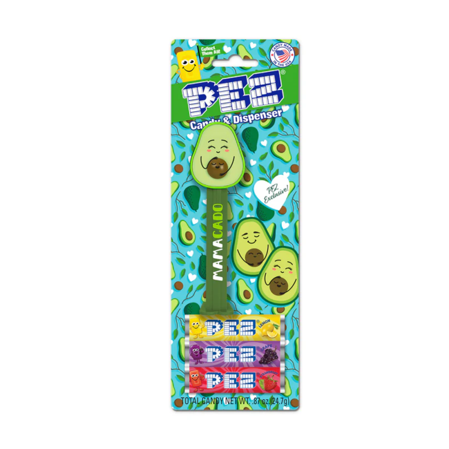 NEW! 2025 Mamacado Mother's Day Pez, Exclusive! Loose or Mint on Card!