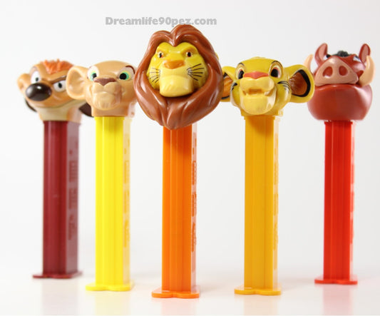 Lion King, Set of 5, Mufasa, Timon, Pumba, Nala and Simba LOOSE