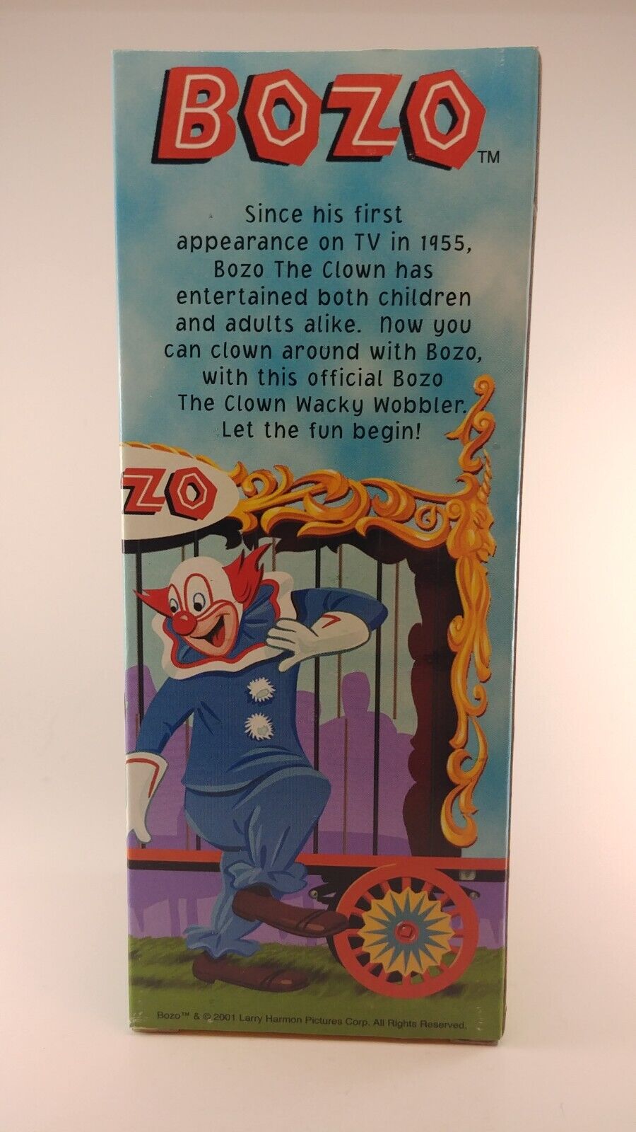 Bozo the Clown Wacky Wobbler from Funko, 2001 SOLD OUT
