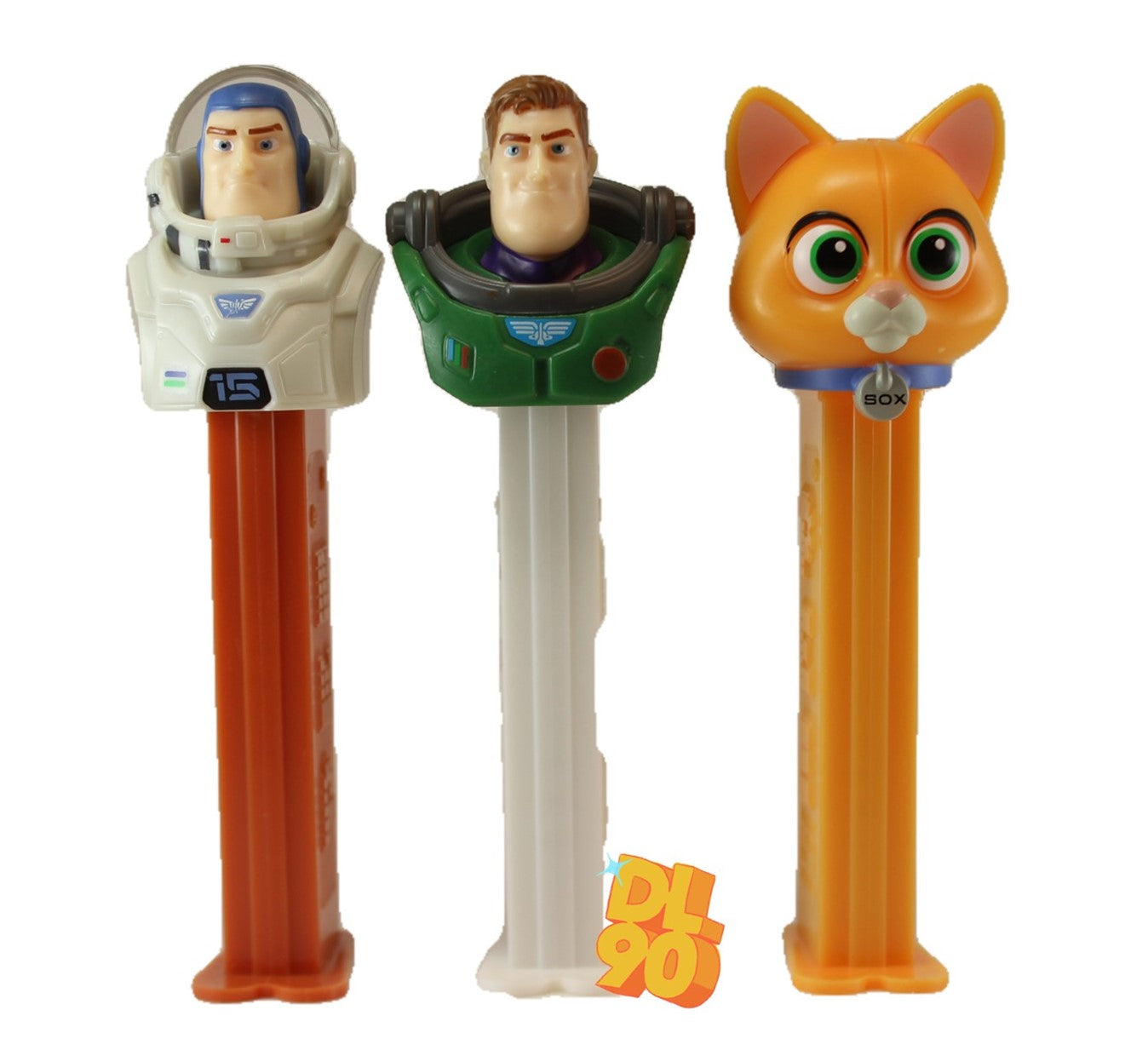 NEW! 2022 Buzz Lightyear Pez, Space Ranger Buzz, XL-15 Buzz and Sox! Loose, Mint in Bag or Combo!