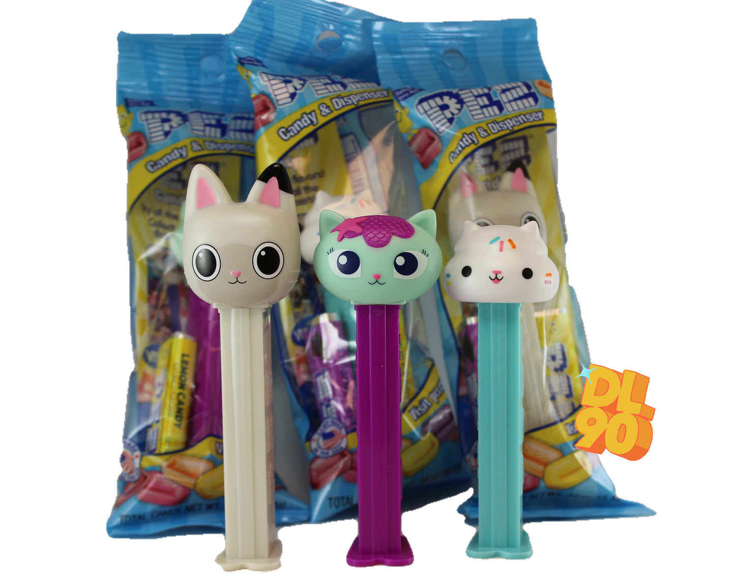 Gabby's Dollhouse Pez! Loose, Mint in Bag, Combos and Twin Packs! Have it your way!