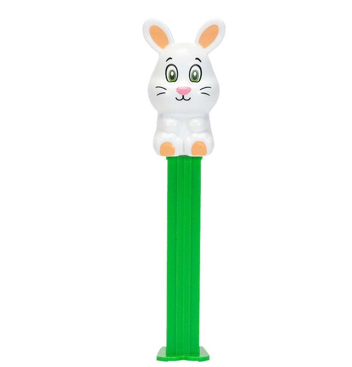 White Bunny Pez on Green Stem, Loose