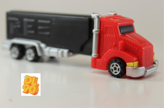Hauler Pez, from the Pez Rigs series! Red Cab with Black Trailer, Loose! ONLY 1 LEFT!
