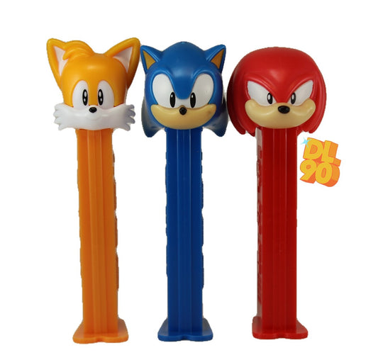 NEW! 2022 Sonic the Hedgehog Pez, SEGA, Set of 3 Characters, Loose, Mint in Bag or Combo!