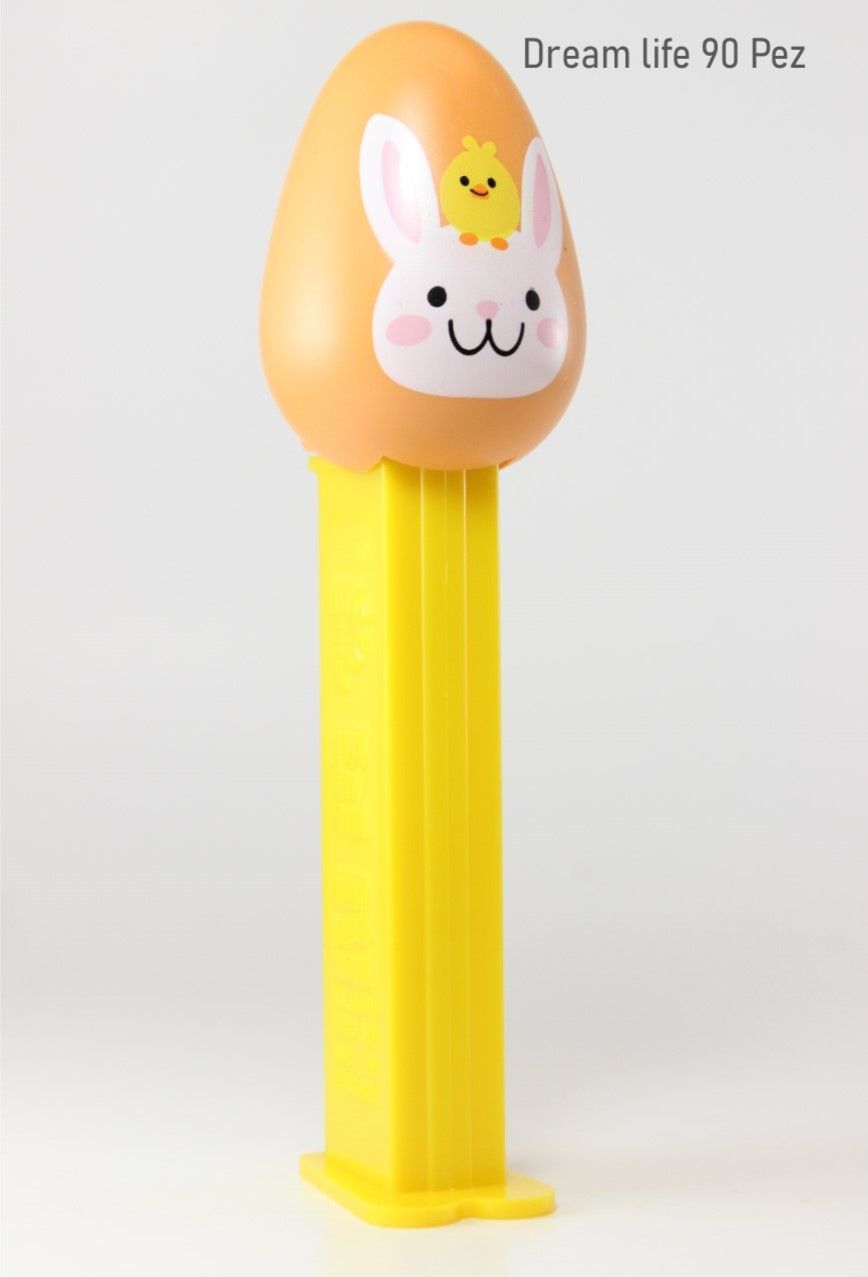 2020 Chick and Bunny Easter Egg Pez, Loose ONLY 1 LEFT