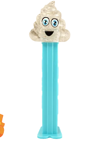 Pez de Emoji Caca de Cristal, Suelto