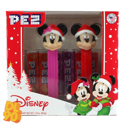 Mickey and Minnie Christmas Pez (2020) Twin Packs, Mint in Box Or Loose