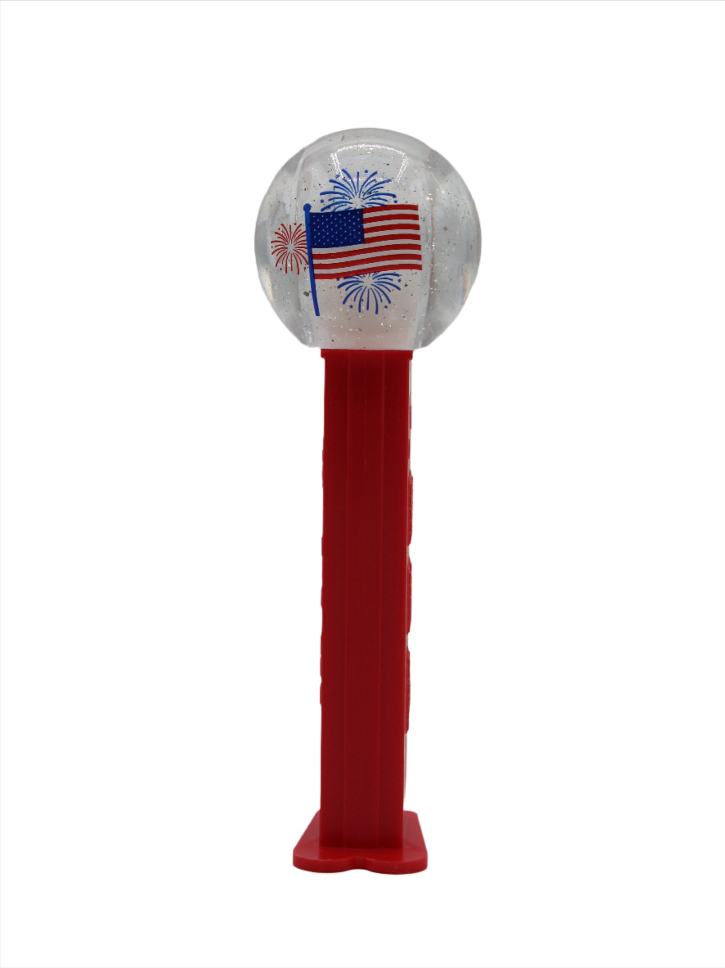 USA Flag Crystal Pez, Limited Edition 2024 Pez, Loose or Mint on Card! ONLY 1 LEFT!