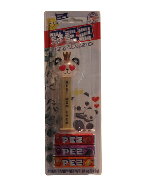 Crystal Panda Pez, BEST MOM EVER, Exclusive 2024 Pez, Loose or Mint on Card!