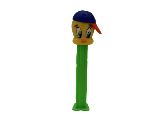 Tweety Bird with Ball Cap Pez, Warner Bros Cool Series (1999), Loose