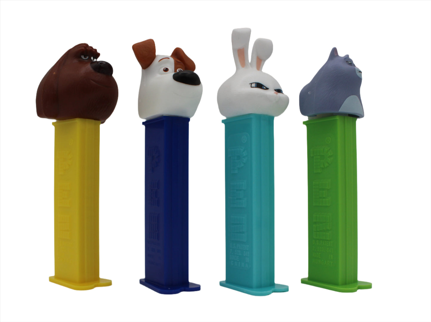 Secret Life of Pets Pez, Set of 4 LOOSE