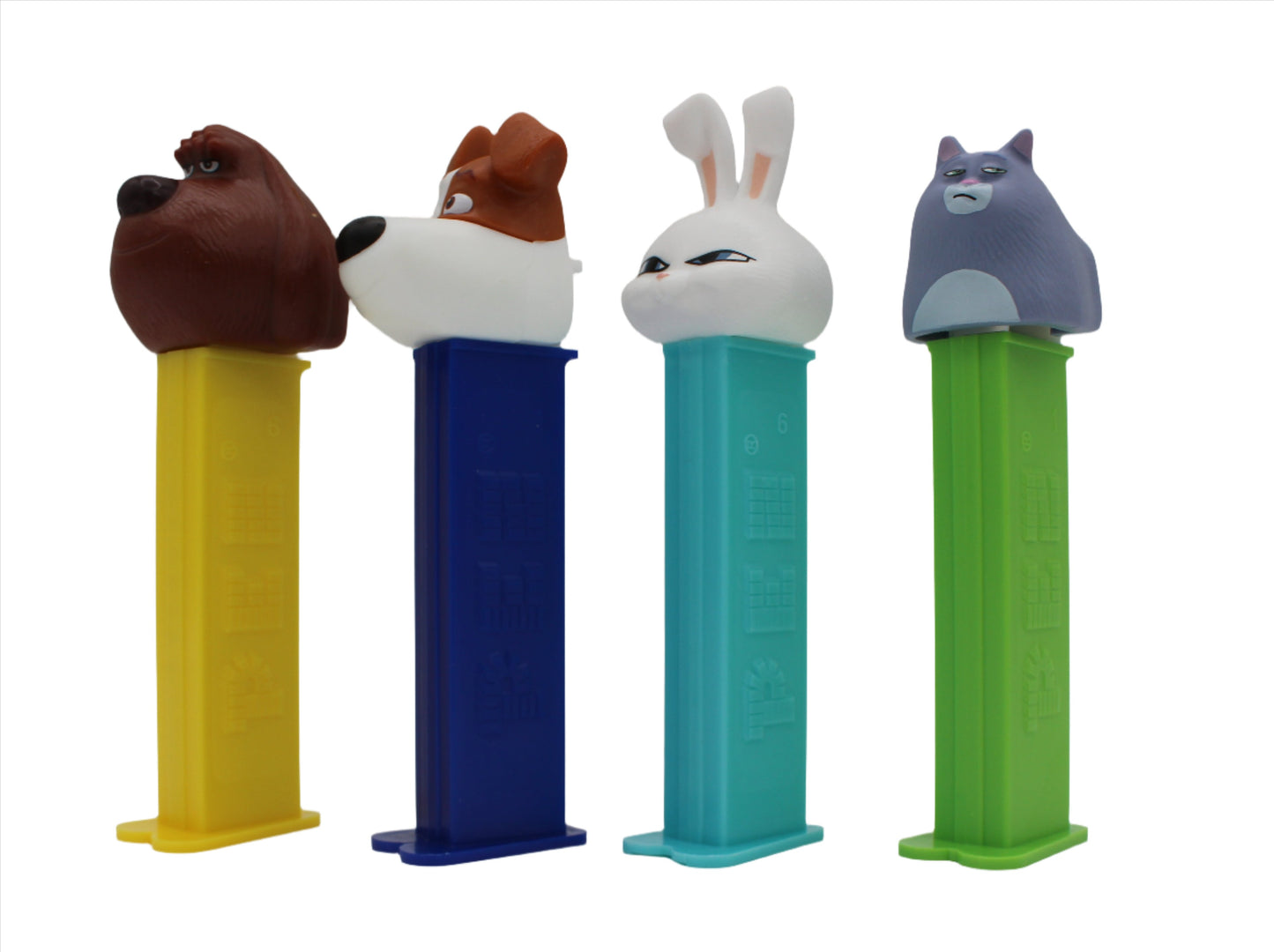 Secret Life of Pets Pez, Set of 4 LOOSE