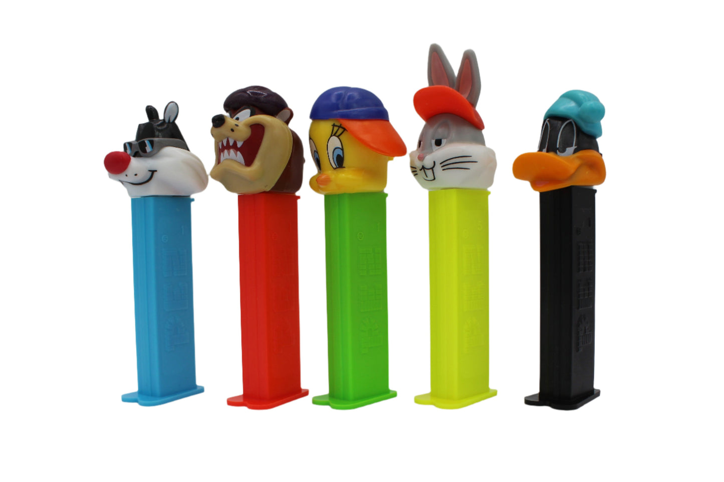 Warner Bros Cool Pez Series, Set of 5, Loose or Mint on Euro Card!