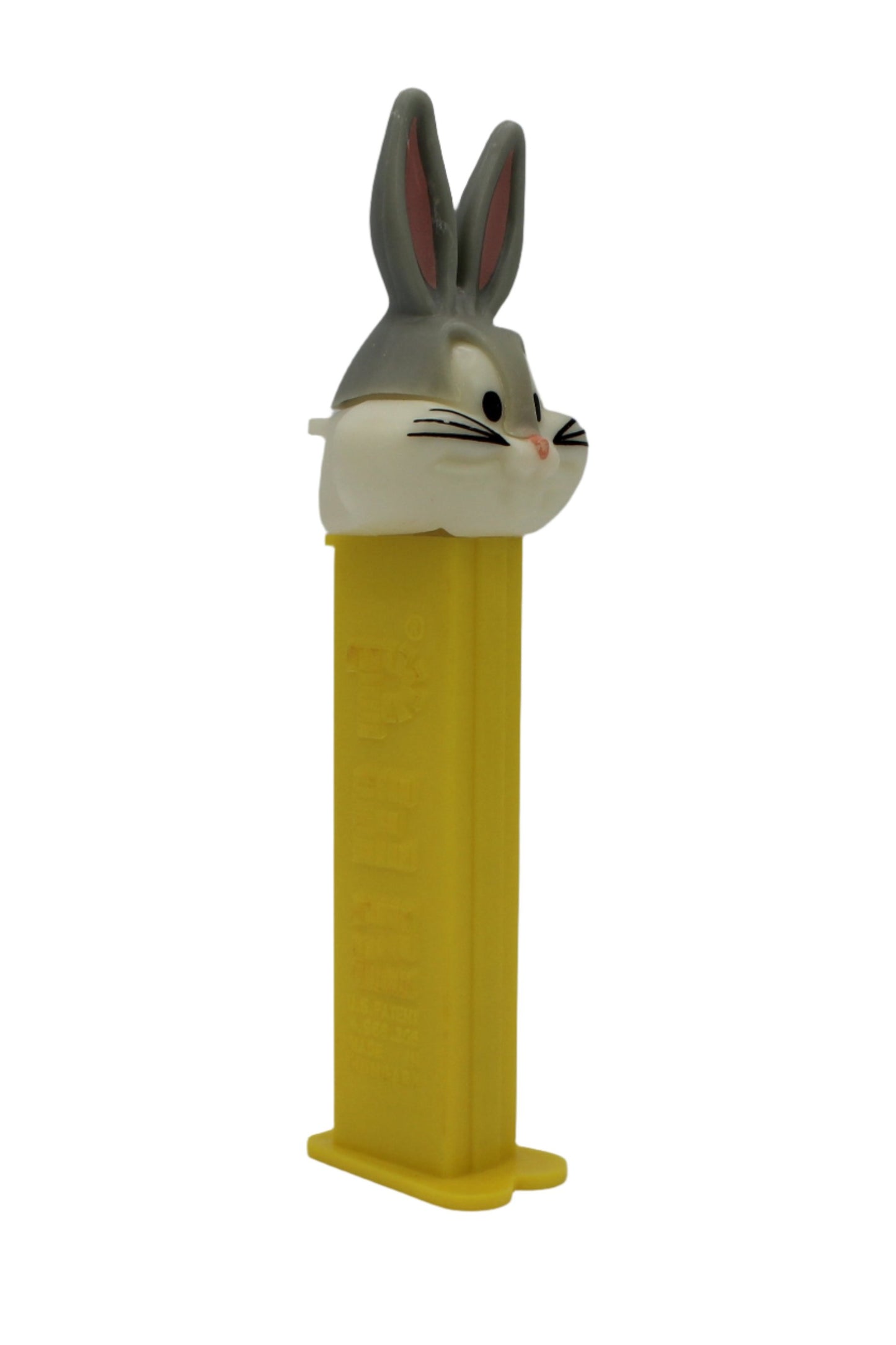 Bugs Bunny B Pez, Warner Bros, Painted Ears, Yellow Stem, Loose