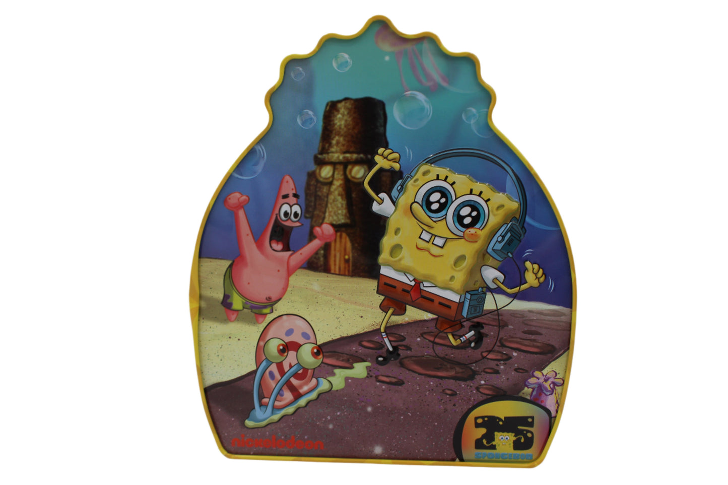 NEW! 2024 Spongebob Pez 25th Anniversary Gift Tin, Mint in Gift Tin!