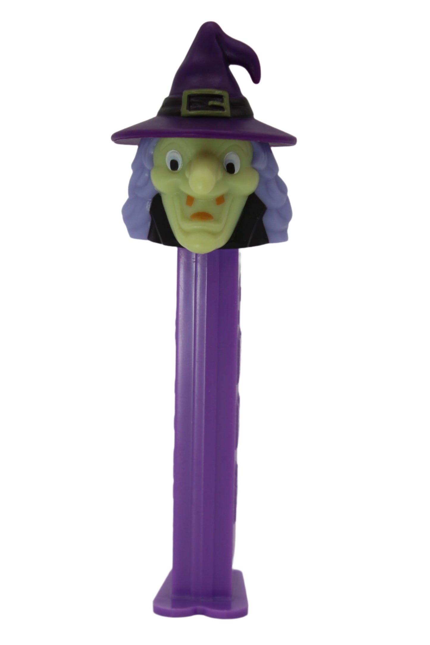 Purple Witch Pez- Purple Hat, Loose