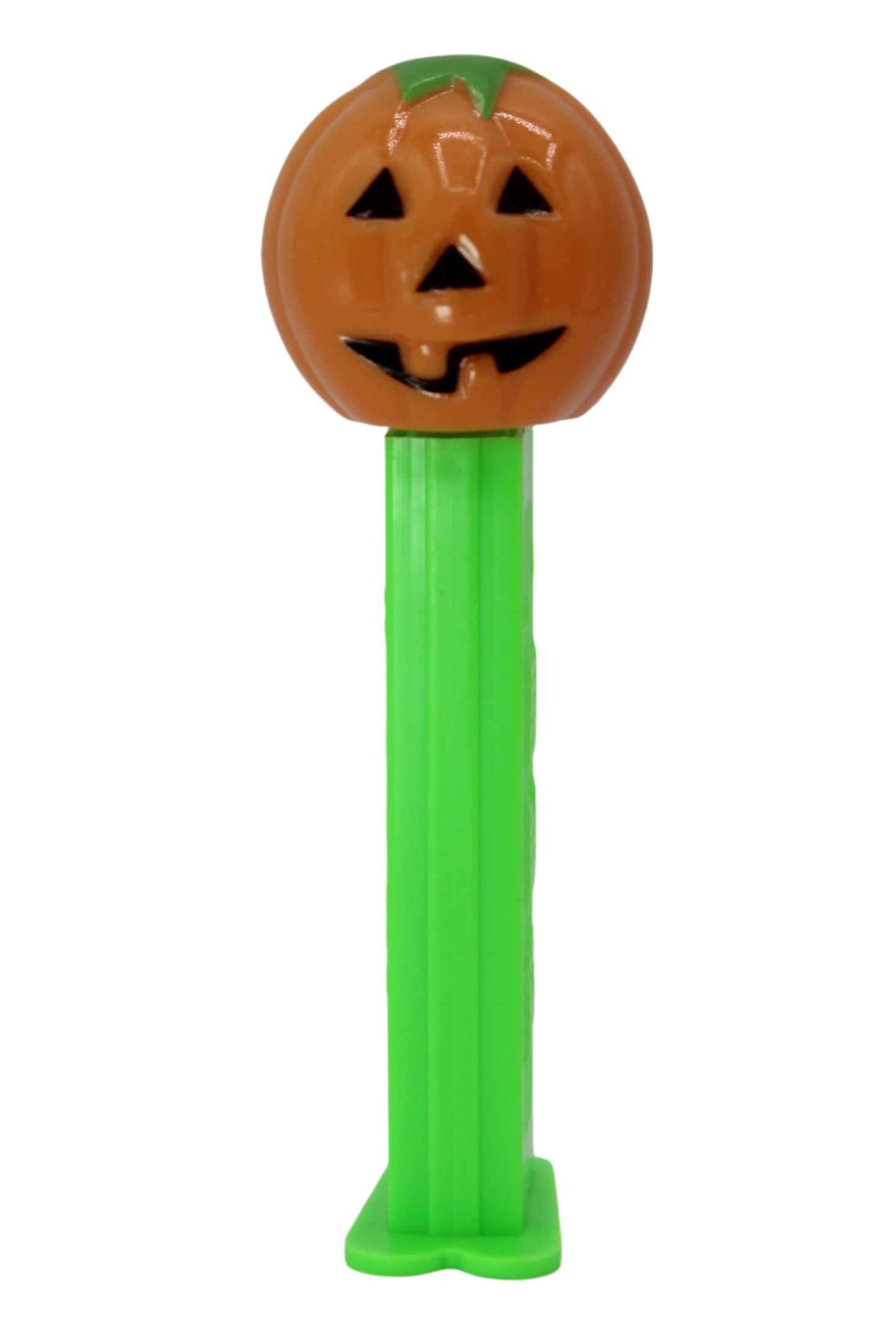 Big Head Pumpkin Pez on Green Stem, Hungary, 1992, Loose