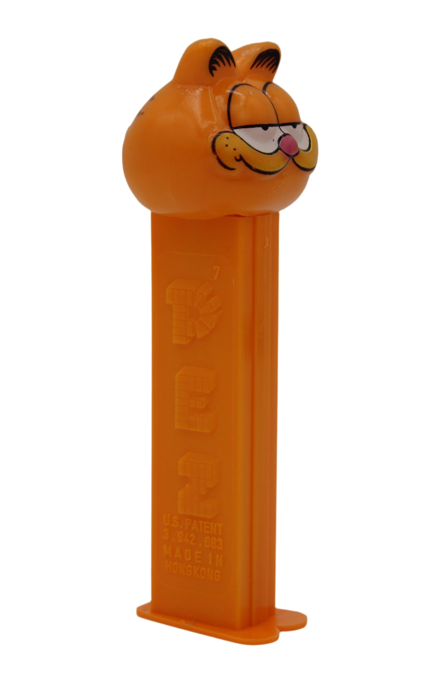 Garfield Pez, Half Closed Eyes, Series 1, Thin Feet, Hong Kong, Loose