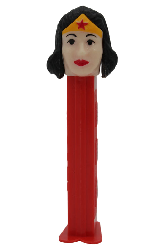 Wonder Woman Pez, Raised Star, Thin Feet, Austria, DC Comics, Loose