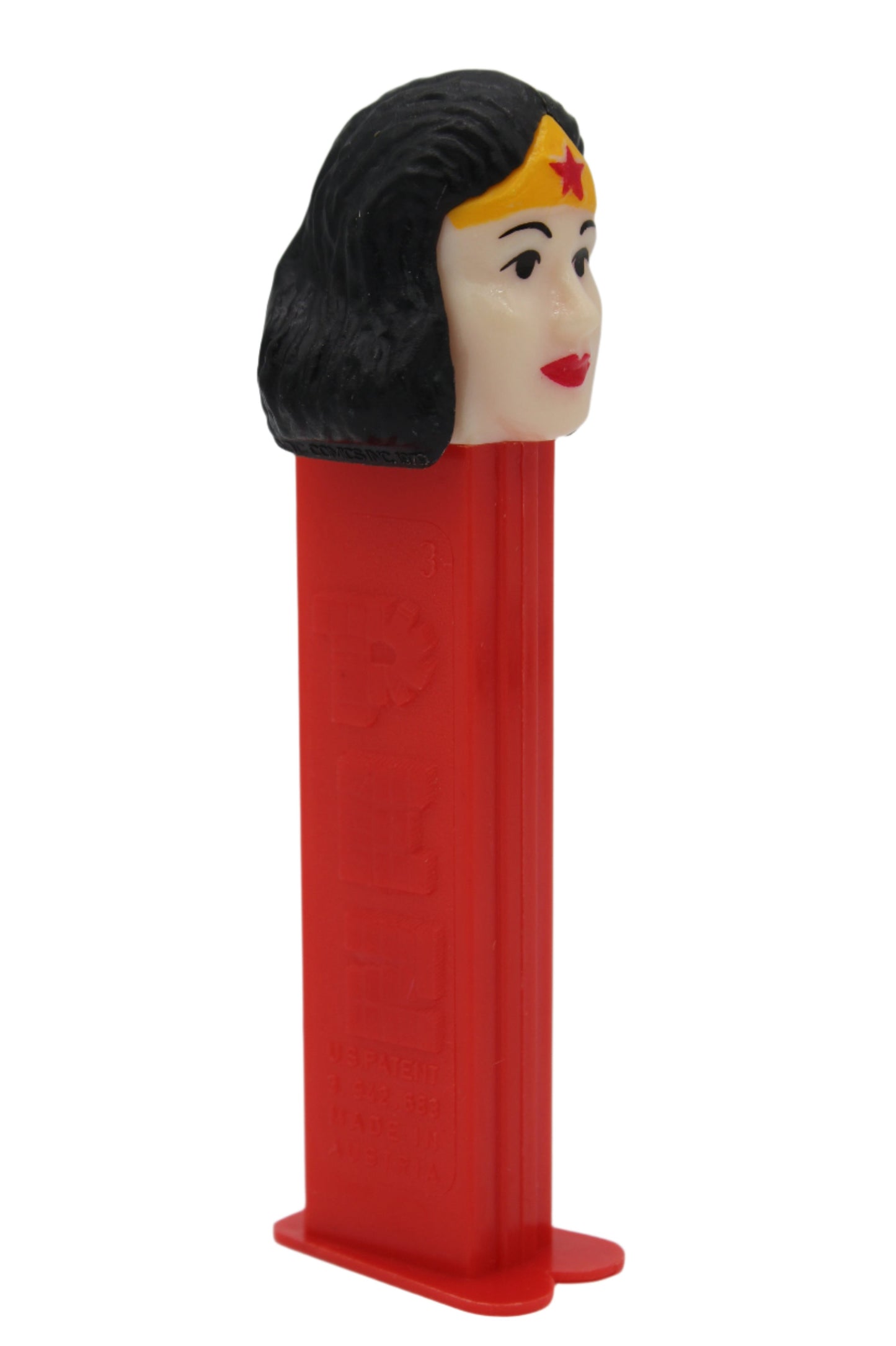 Wonder Woman Pez, Raised Star, Thin Feet, Austria, DC Comics, Loose