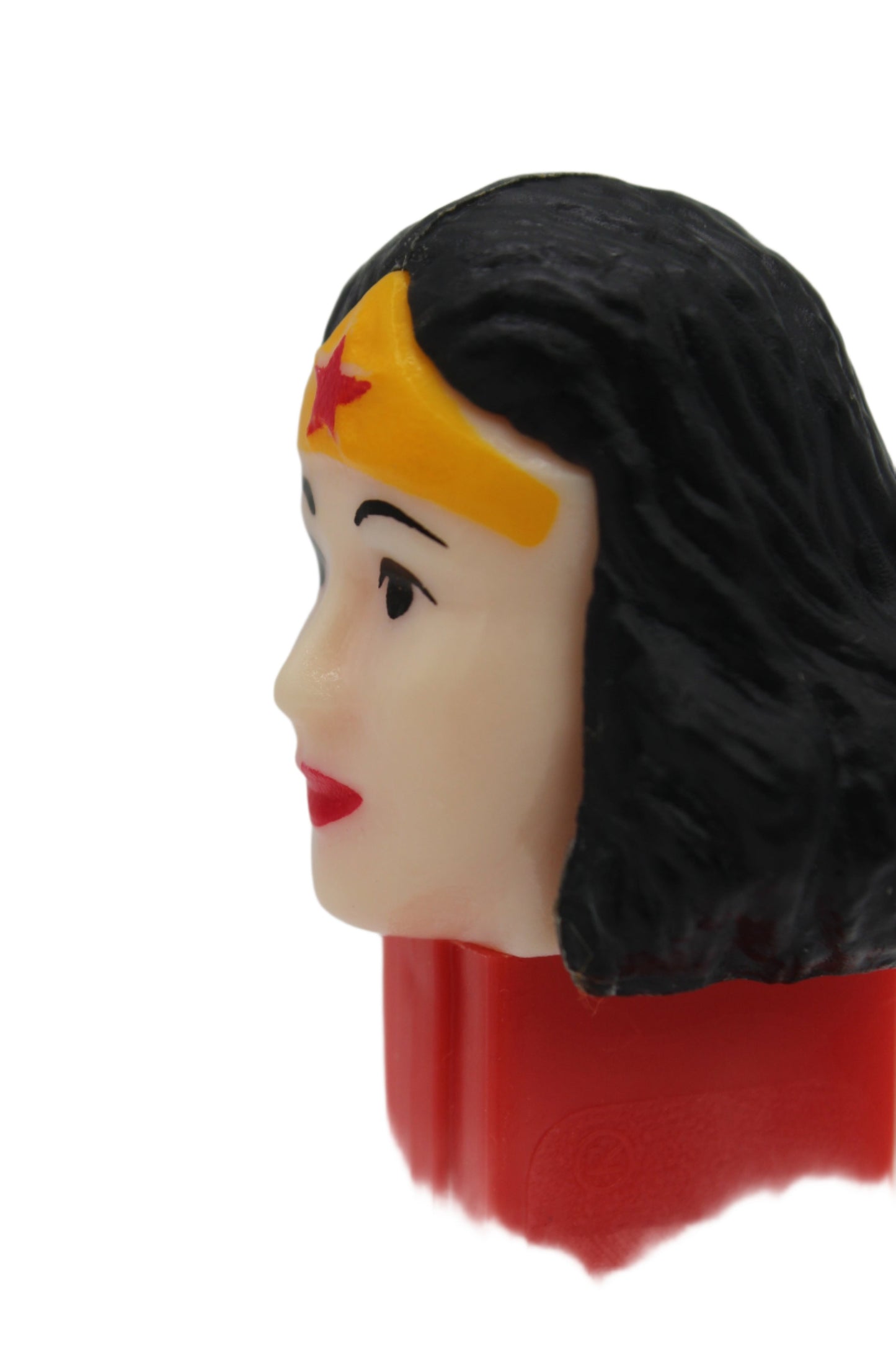 Wonder Woman Pez, Raised Star, Thin Feet, Austria, DC Comics, Loose