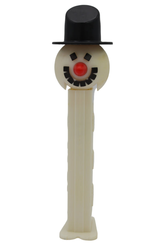 Snowman Pez, Snowman B, Thin Feet, Yugoslavia, Loose